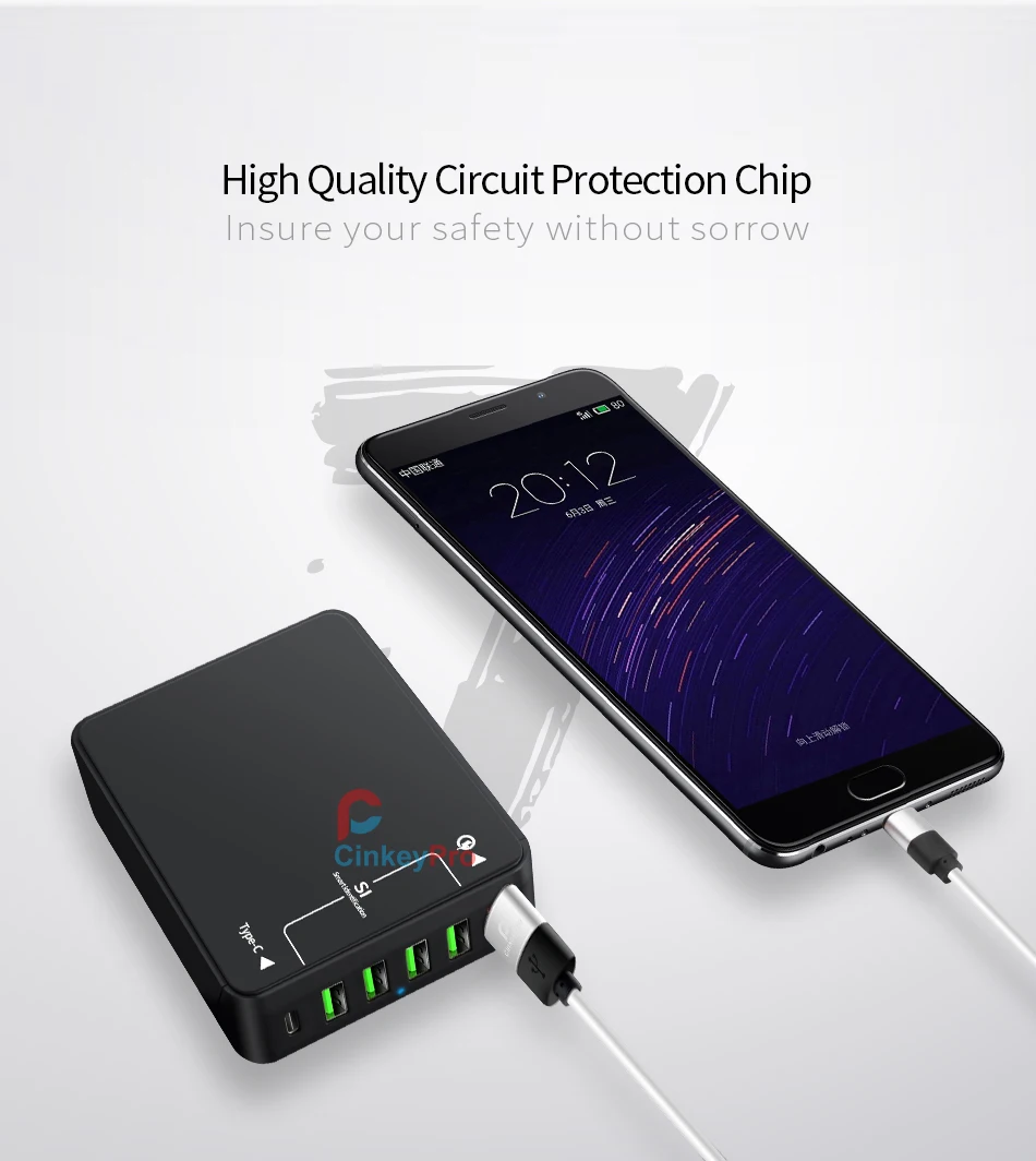 quick charge 3.0 USB charger 4