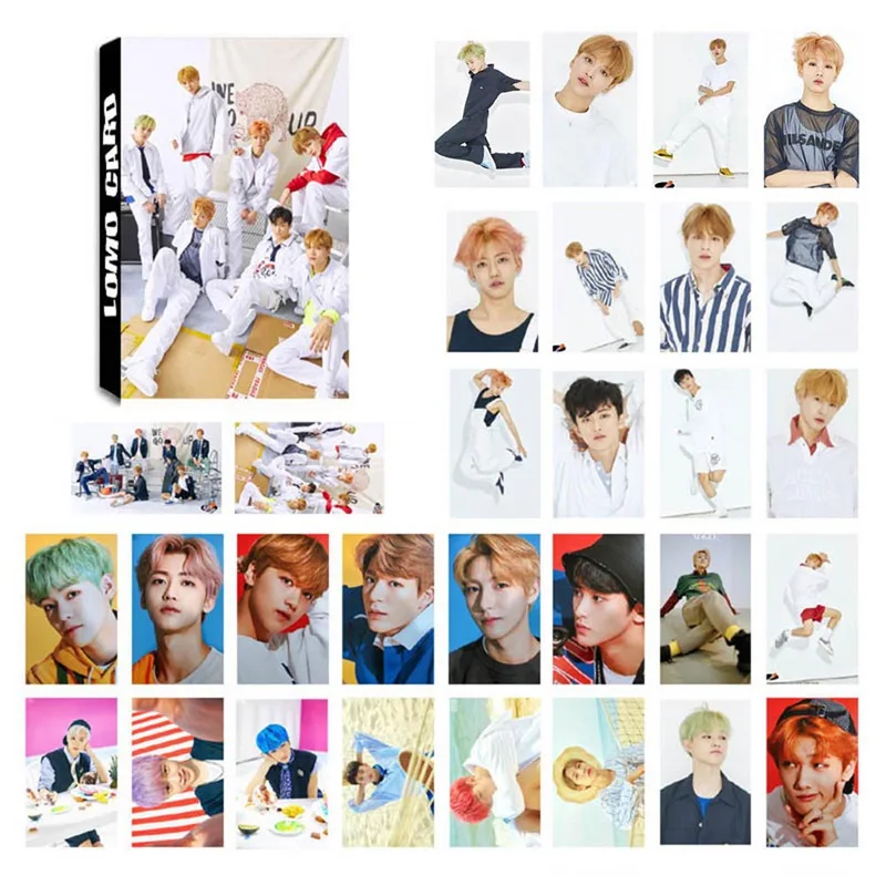 30 шт./компл. Poster NCT127 NCT сон ломо карты постер самодельные бумажные фото карты игрушек, для подарка, для фанатов