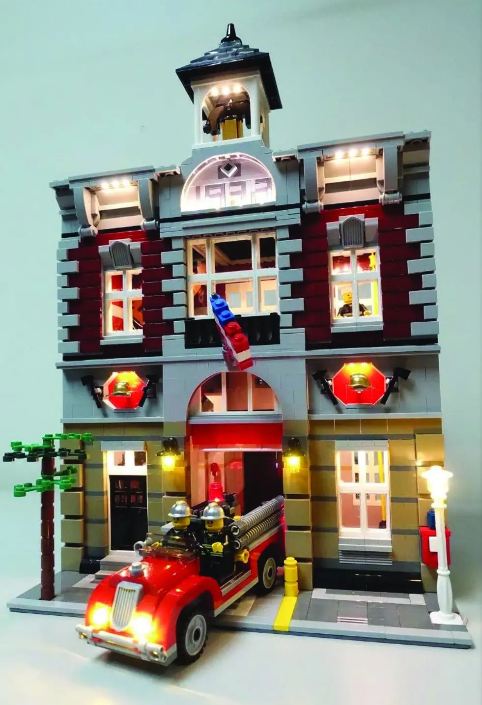 lego creator fire station
