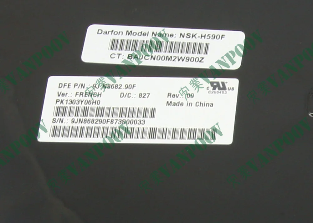 Ноутбук с клавиатурой AZERTY клавиатуры для HP Pavilion dv4 dv4t 1000 1200 1300 Серебристые