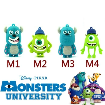 

Cartoon Monster University Usb Flash Drive Smile Cow PenDrive U Disk Bulk Flash Memory Stick Pen Drive 64gb 8gb 16gb 32g 4g Cute
