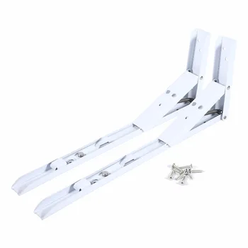 

14 inch 2PCS/set Length Counter Kitchen Wall Mounted Folding Triangle Brackets Shelf