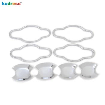 

For Toyota Alphard Vellfire 2016-2018 Chrome Door Handle Bowl Cover Sticker Door Handle Cover Bowl Trim Cup Molding Styling