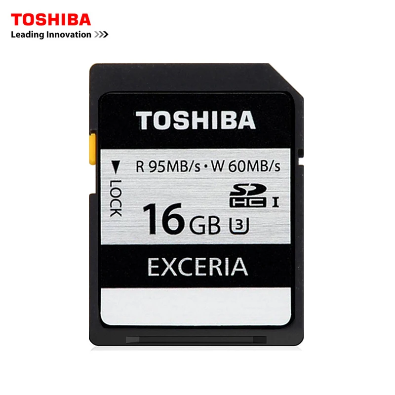 

Toshiba Memory Card UHS U3 16G 95MB/s 16GB  SDHC SD 4K Card Card Flash memory For Digital SLR Camera Camcorder DV free shipping