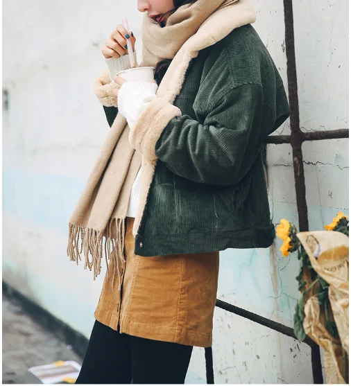 

Женская свободная куртка, Новая женская толстая зимняя модель, Женская милая верхняя одежда, пальто, теплая парка для женщин