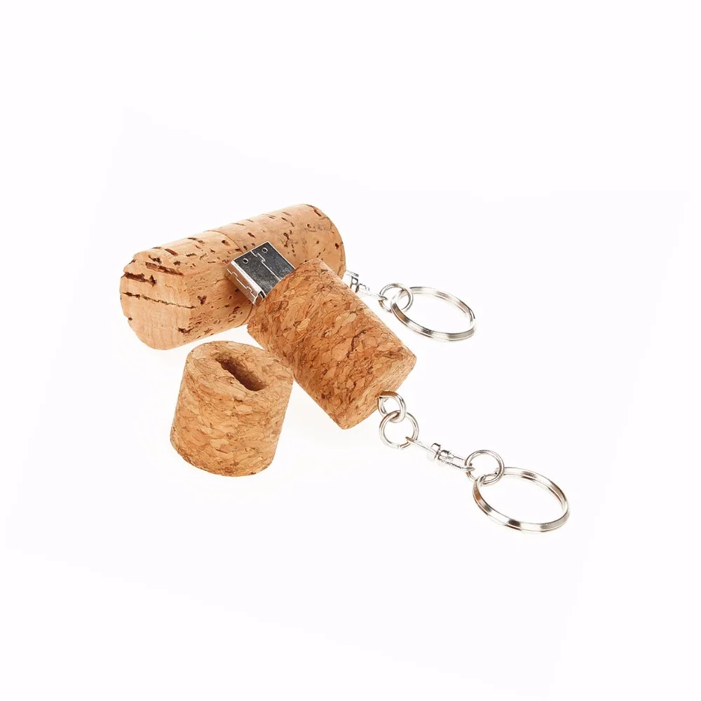 XIWANG Natural cork bottle flash drive usb 2.0 4GB 8GB 16GB 32GB 64GB