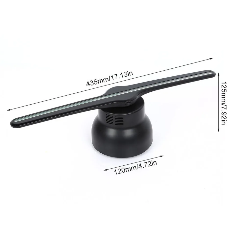 Hologram Projector 3D Advertising Display Led Fan 43cm Holographic Imaging Naked Eye Led Fans Advertisement Player Machine Hologram Projector 3D Advertising Display Led Fan 43cm Holographic Imaging Naked Eye Led Fans Advertisement Player Machine