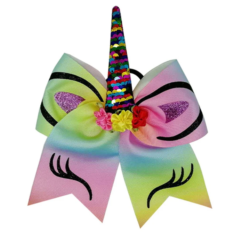 

Unicorn Elastic Rubber Bands Ring Headwear Band Hair Decoration Ponytail Holder Scrunchy Rope