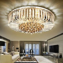 Round living room crystal light LED luxury hall ceiling lamp decoration dining room lamp black white square round led ceiling lamp living room dining room bedroom hall kitchen decoration modern dimming ceiling lamp