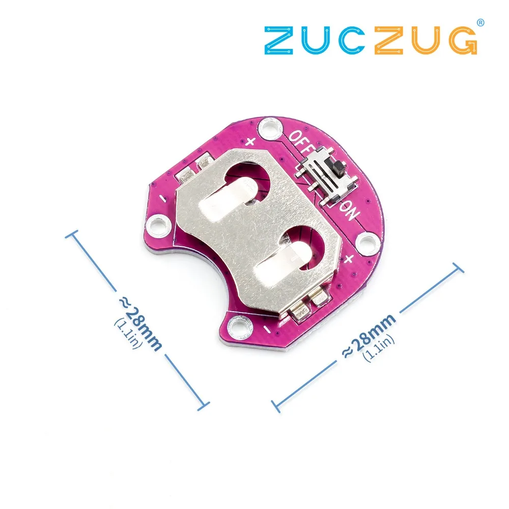 

Coin Cell Battery Holder CR2032 Battery Mount Module for arduino DIY KIT