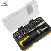 30 Pcs/set Screwdriver Set Ratchet Wheel Type Magnetic Screwdrivers Combination Multifunction Phillips Slotted Hand Tools