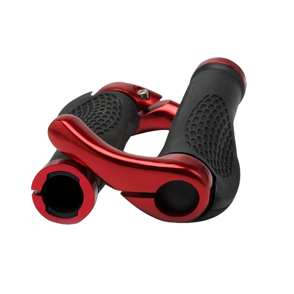 

Cycling Bicycle Lockable Handle Grip Bicycle MTB Road Bike Handlebar Grip Bike Aluminum Alloy+Rubber Silicone Soft Bicycle Grips