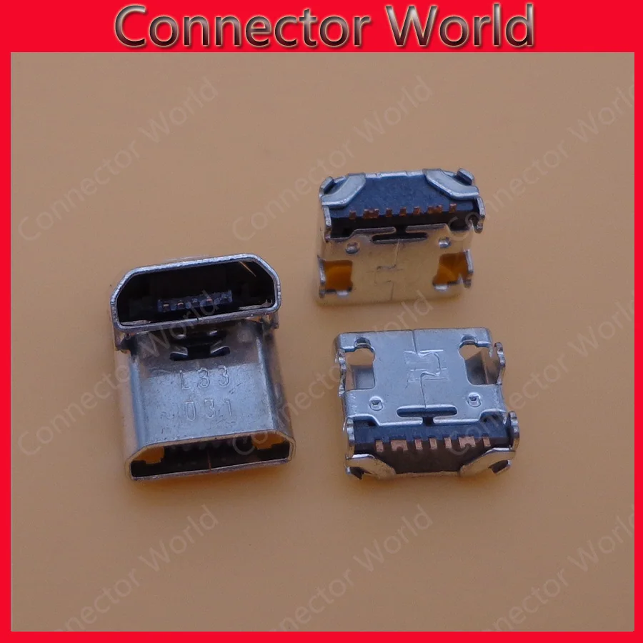 

100pcs/lot Mobile Charging port Micro 7pin micro USB Connector For Samsung Galaxy Tab 3 Lite SM-T110 7.0, I9082 I879 I8552 I869
