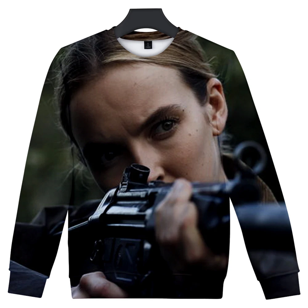 FADUNTOMMY Killing Eve 3D Стильный тонкий модный свитер с круглым вырезом и длинными