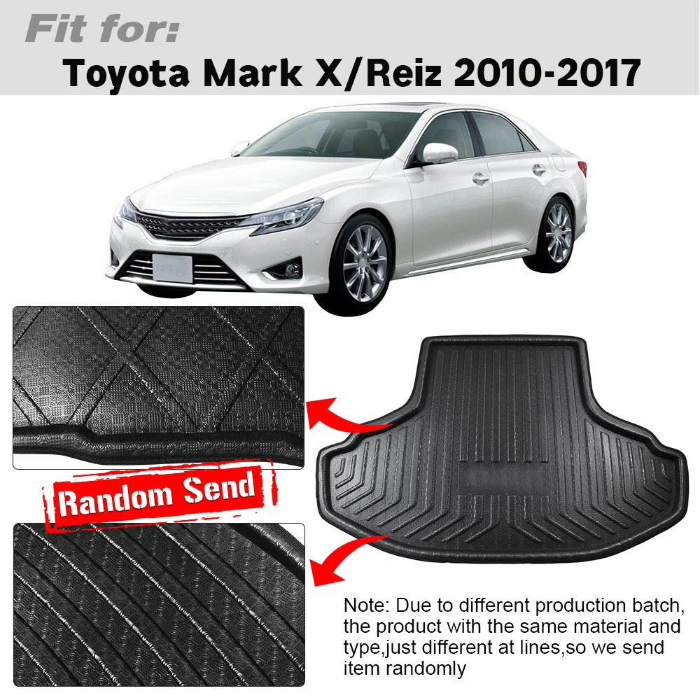 Buildreamen2 для Toyota Mark X Reiz коврик багажника автомобиля напольный поднос коврика 2010 2011