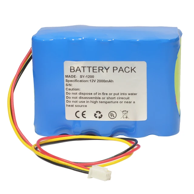 Najlepsza 2000mAh nowa pompa infuzyjna bateria dla Smiths SY-1200 tanie i dobre opinie LOOKEAST Ni-MH for Smiths SY-1200 12 Komórki Najlepsza 2000mAh nowa pompa infuzyjna bateria dla Smiths SY-1200 tanie i dobre opinie LOOKEAST Ni-MH for Smiths SY-1200 12 Komórki