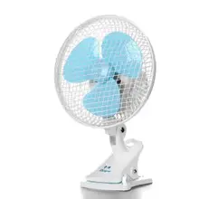 2 передач металлическая сетка Чехлы для вентиляторов 18 см лезвия мини вентилятор клип стол для студенческого общежития использовать 180 градусов поворот 220 В 20 Вт
