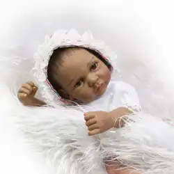 Подробная информация о 10in Reborn Baby индийская кукла Nicery девушка силикон NPK черная кожа Bebe подарок 26 см девочка игрушки для детей