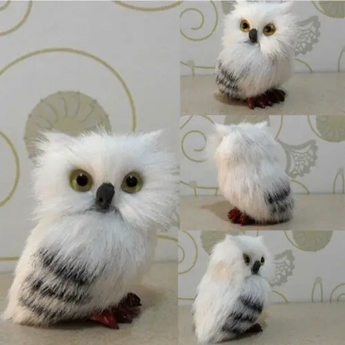 

2019 New Christmas Lively Owl Animal Tree Hanging Brush Pendant Ornaments Xmas Decor Prop Figurines