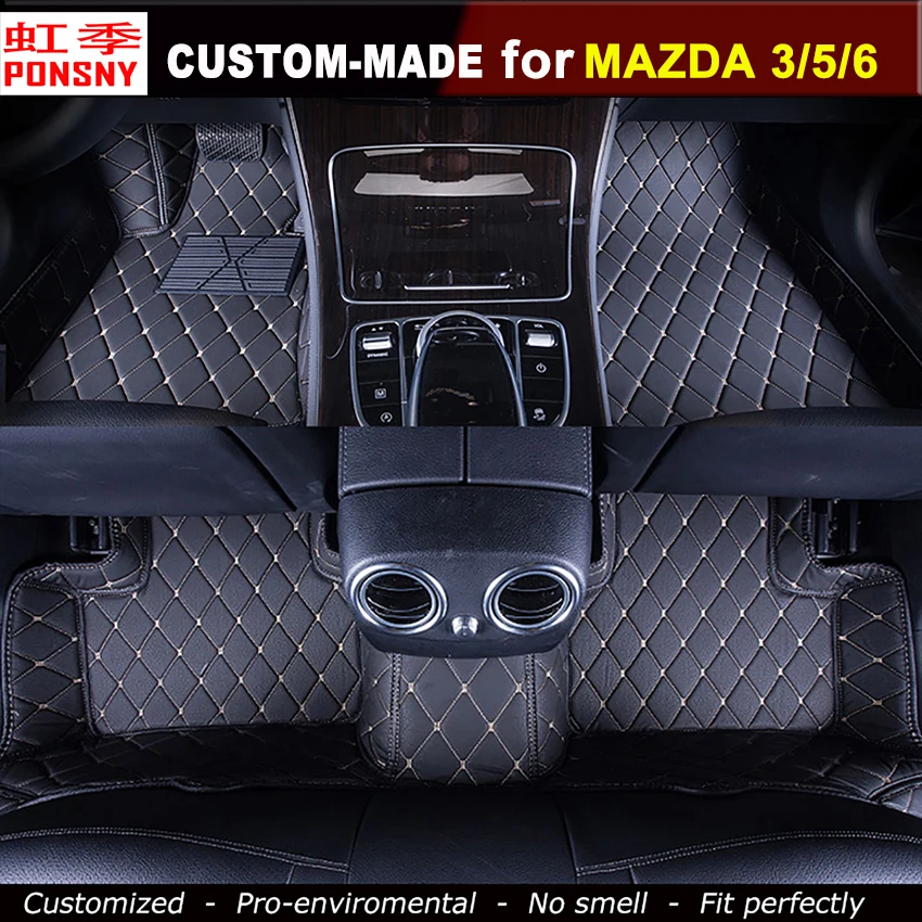 

Car Floor Mats Customized for Mazda 3 BL Mazda 3 BM Axela Mazda 6 Atenza Mazda 2 5 8 3D Floor Carpets Custom-made Auto Foot Mats