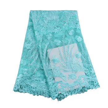 

Rice white Tulle Lace Fabric 2018 High Quality Fashion African 3d Lace Fabric African French Lace Fabric HJ104-1