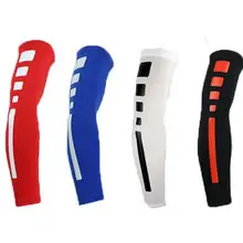 Высококачественные мужские спортивные баскетбольные стрельбы для езды на велосипеде компрессионная манжета на руку налокотник протектор колодки Поддержка нарукавник грелки