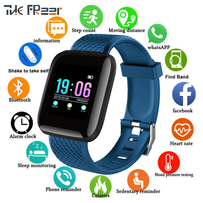 

NEW D13 Smart Watch for Adult Kids Sport Fitness Activity Tracker Heart Rate Blood Pressure Monitor Bluetooth Smart Wearable