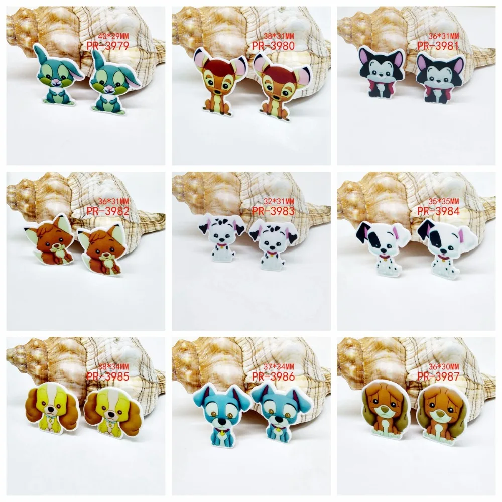 

Free shipping 30pcs cartoon Masha character planar resin pr 4046