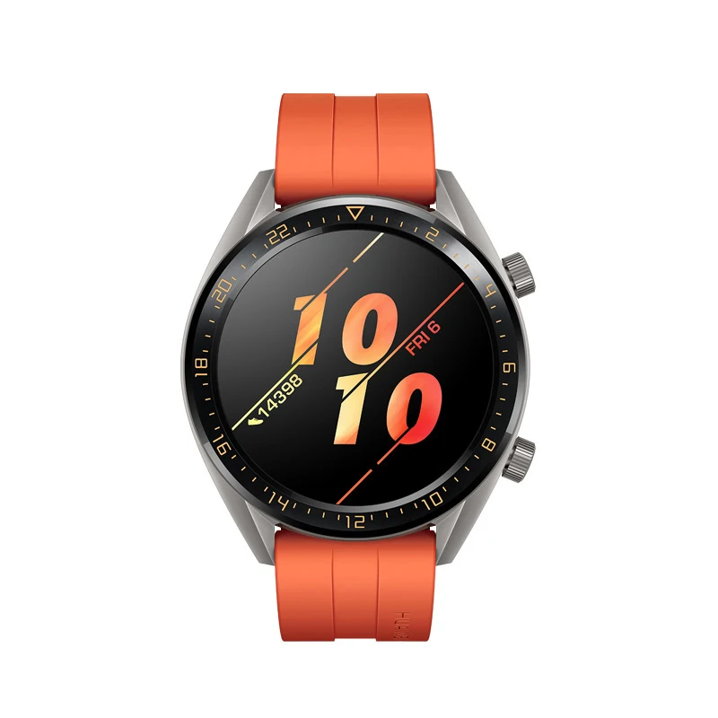 Huawei Watch GT ремешок для samsung galaxy watch 46 мм amazfit bip силиконовый ремешок 22 мм ремешок для часов smartwatch Браслет S3 - Цвет ремешка: orange