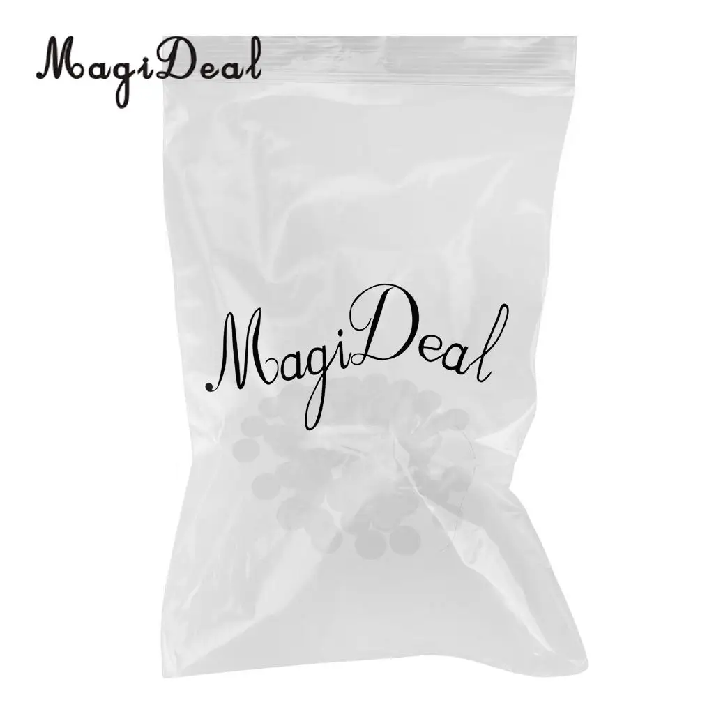 MagiDeal 100pcs/Lot Clear Coin Capsules Containers Boxes Holders for Collections 20mm/25mm /27mm/35mm/40mm 
