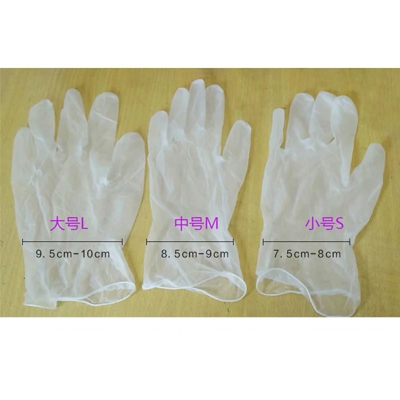 20 шт. = 10 пар/упак. бытовой одноразовые перчатки Прозрачный водостойкий слезоточивый ПВХ DIY выпечки инструменты кухня чистящий инструмент