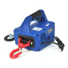 Портативная бытовая электрическая лебедка 500 кг X 7,6 м с беспроводным управлением