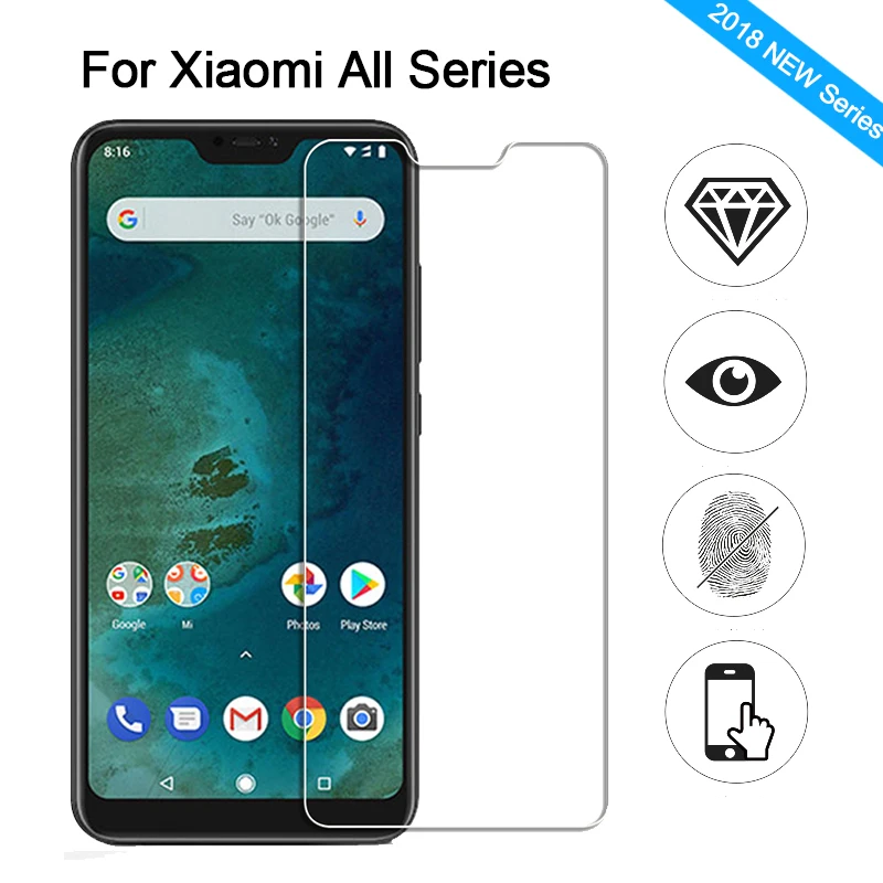 2.5D pocophone F1 Защитное стекло для xiaomi a2 lite xiomi redmi 6a 6 pro 6x s2 Защитная пленка экрана на