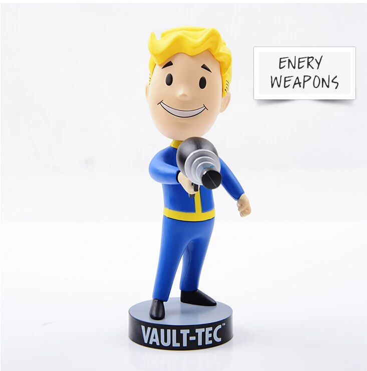 13 см Gaming Heads Fallout 4 vavle Boy TOY Bobbleheads Серия 1 фигурка животного Коллекционная модель игрушки brinquedos куклы