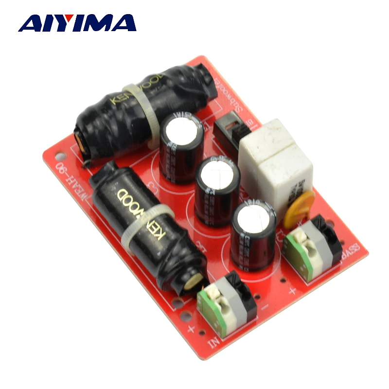 Aiyima 1 x Pure Bass Subwoofer Two Way Crossover Frequency Divider DIY
