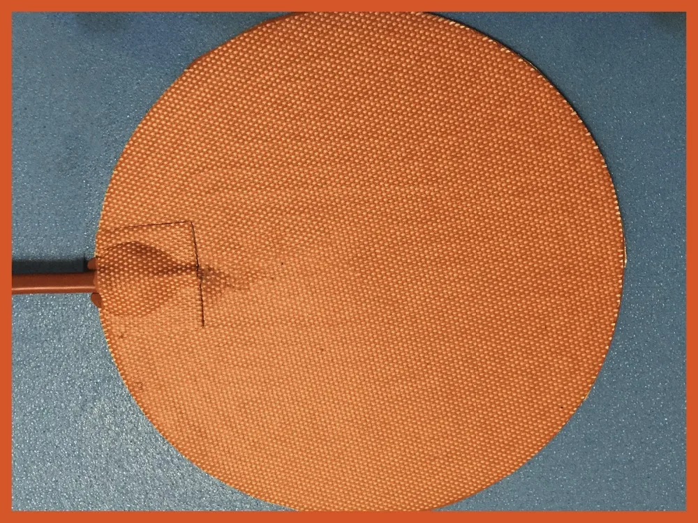 

silicone heater riscaldatore letto per stampante 3d rotondo diameter 550mm 220v 2000w element flexible beater infrared plate
