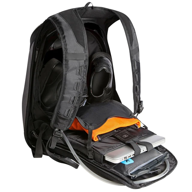 Motorcycle Knight Bag Motocross Riding Racing Storage Bag Carbon Fiber Motorbike Helmet Backpack