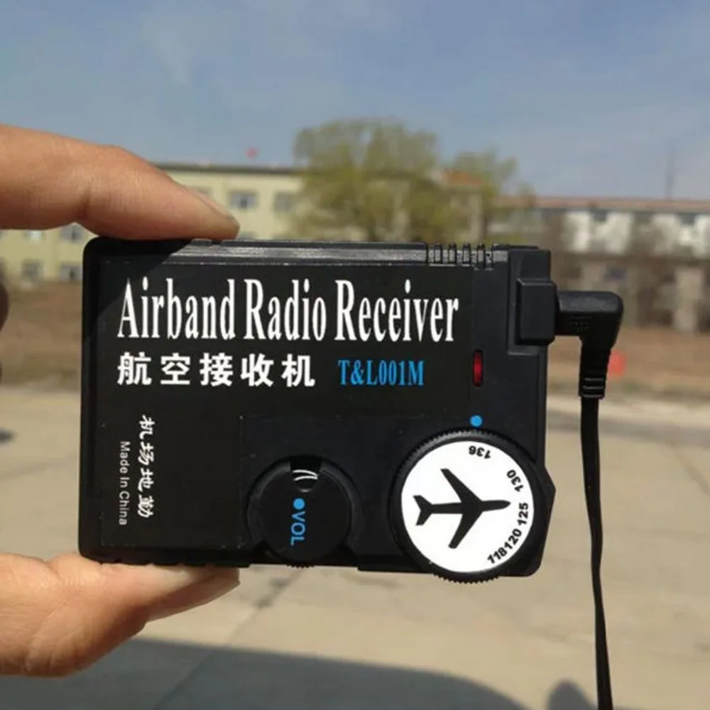 Радиоприемник T & L001 118 МГц 136 AAA Air Band радиоприемник Airband авиационный приемник для