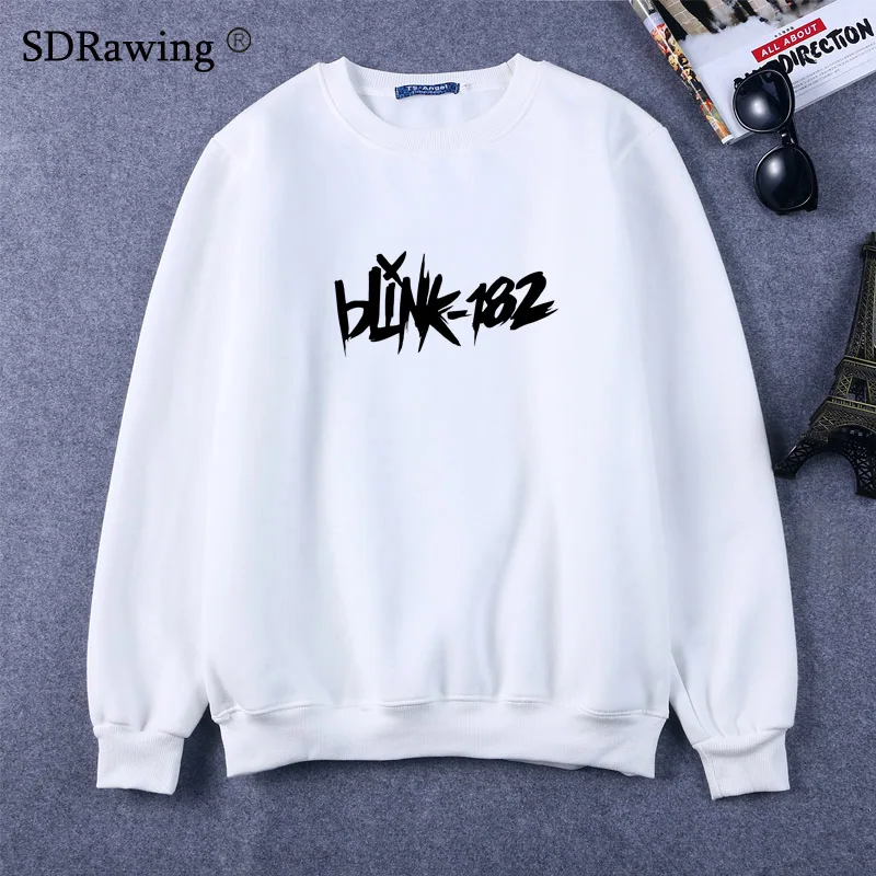 Hot Sale Women Sweatshirts Blink 182 Printed Costume Sweatshirts Summer women O Neck Short Sleeve New Tops Sweatshirts Music Ban Hot Sale Women Sweatshirts Blink 182 Printed Costume Sweatshirts Summer women O Neck Short Sleeve New Tops Sweatshirts Music Ban