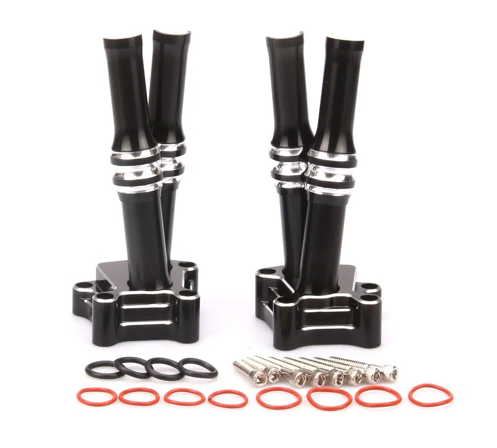 

CNC Motorcycle Parts Set of Pushrod Cover and Lifter Block Cover for Harley 1999-2015 TWIN CAMS