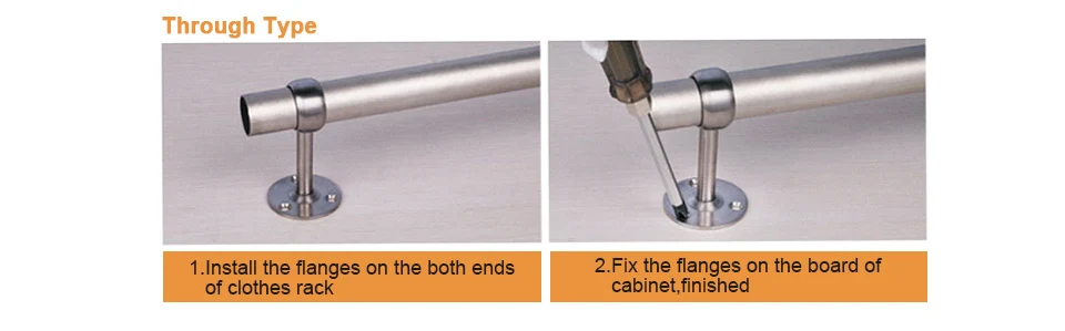 2 шт. 304 Нержавеющая сталь фланцевый кронштейн 19/22/25 мм кронштейн трубы висящий одежда сиденье для стержня Штанга для шкафа фланец трубы фланцевый кронштейн