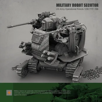 

Miletus Robot Section 1/35 Combat Robot Resin Soldier YYF-108