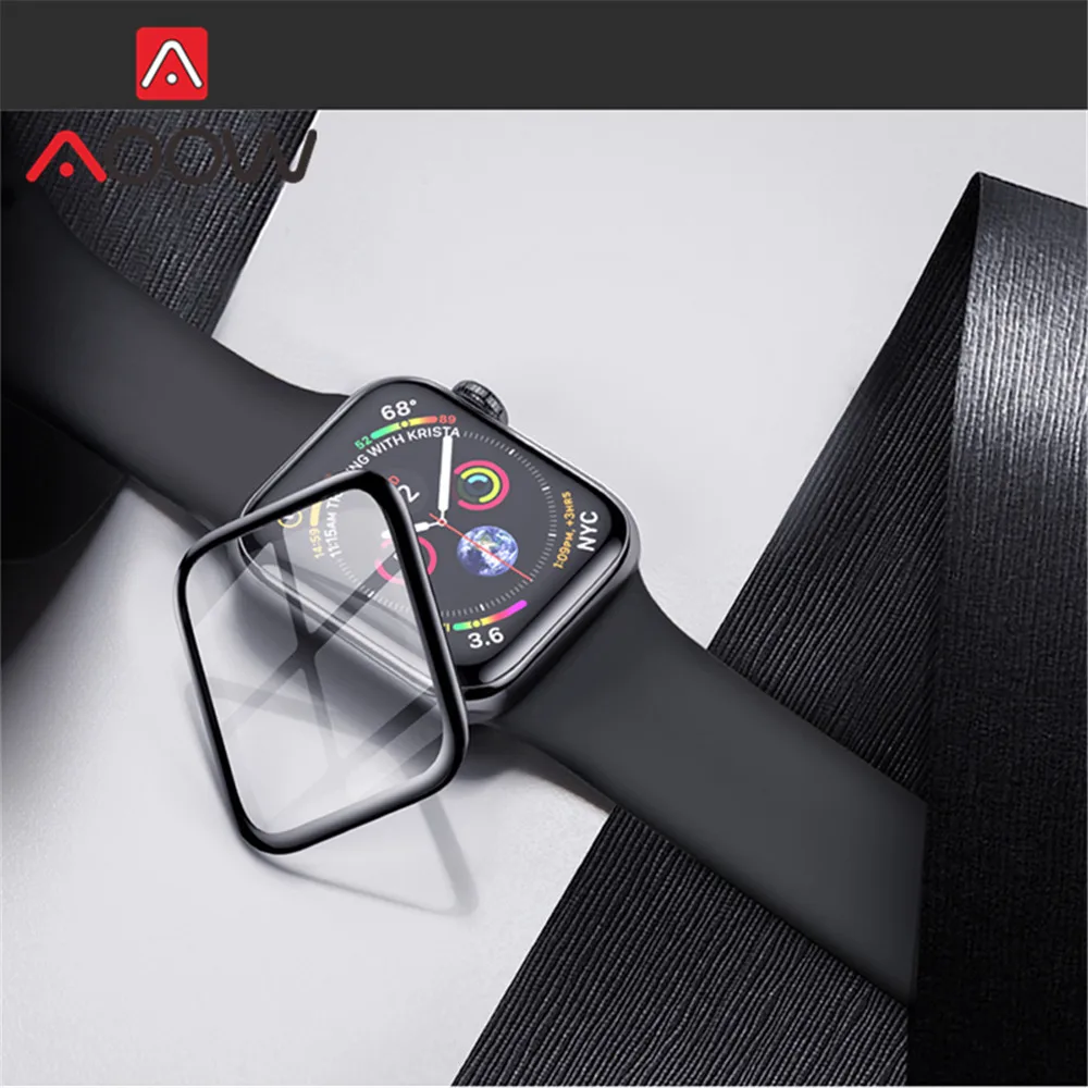 3D Curved Edge Tempered Glass for Apple Watch 38mm 40mm 42mm 44mm