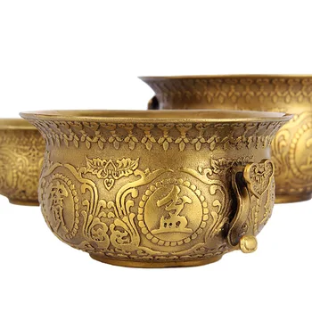 

Chinese copper cornucopia decoration crafts home desktop decor decoration ornaments(A828)