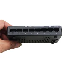 Горячая 100 Мбит/с IEEE802.3x 8 портов S POE коммутатор мощность по Ethernet сетевой коммутатор Ethernet для ip-камеры VoIP телефон AP устройства