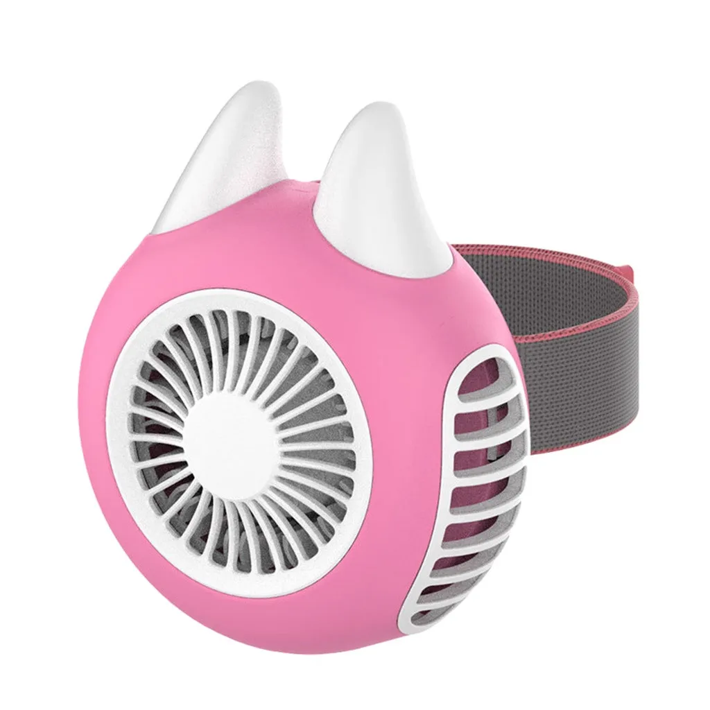 

For Turbo Portable Mini Fan USB Rechargeable Portable Fan Desktop Outdoor Summer Cool Wind Smart Fan Handsfree Sweat Home