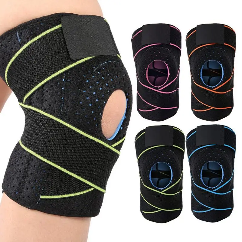 

Professional Adjustable Knee Brace Support Patella Sport Guard Wrap Knee Brace Support