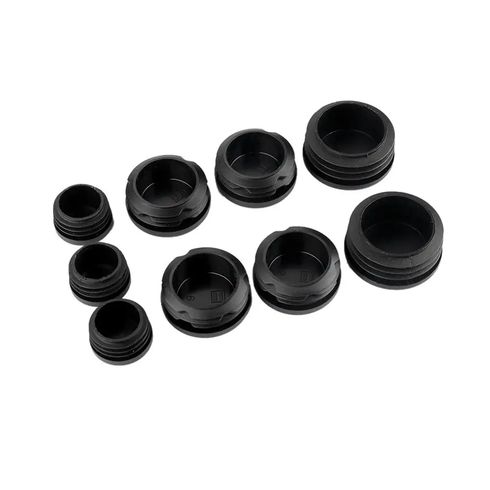 

9 Pcs Frame Hole Cover Caps Plug Set Decoration quality durable black ABS plastic material fit for R1200GS LC ADVENTURE 17-UP