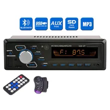 SOONHUA Bluetooth аудио MP3 автомобильный радиоприемник проигрыватель стерео проигрыватель USB SD головного устройства в накатать время Дисплей Функция с дистанционное управление