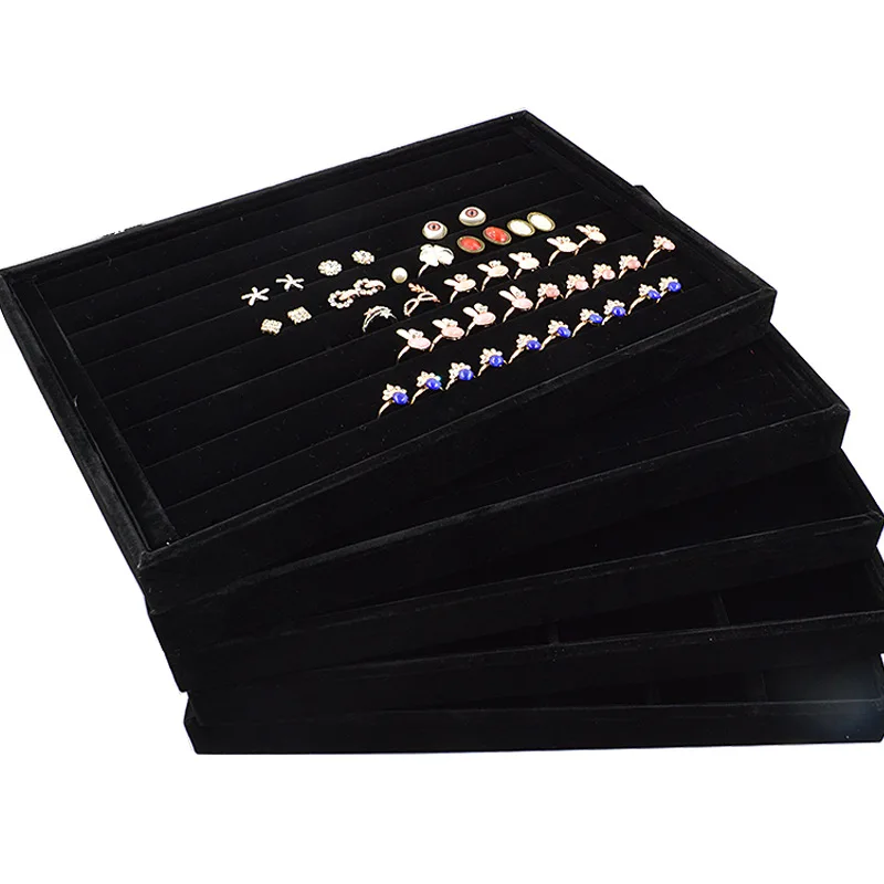 Jewelry Trays Jewelry Display Holder Bracelet Ring Earring Necklace Pendant Box Case Jewelry Storage Organizer Jewelry Trays Jewelry Display Holder Bracelet Ring Earring Necklace Pendant Box Case Jewelry Storage Organizer